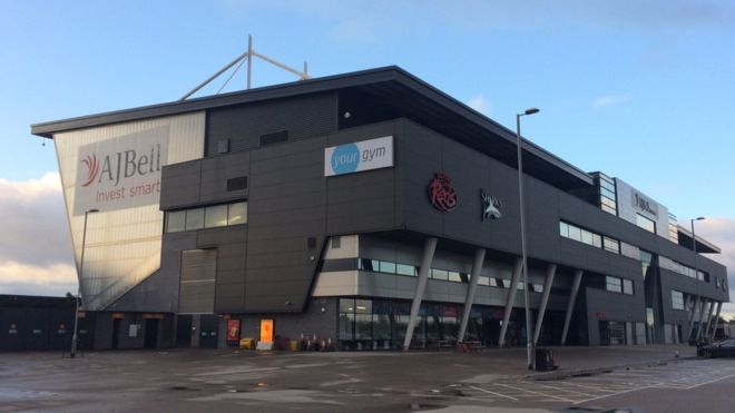 Image of the AJ Bell Stadium where the NHS Procurement Conference is held