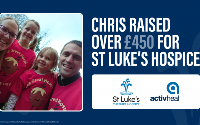 Chris’s Family Marathon for St Luke’s Hospice